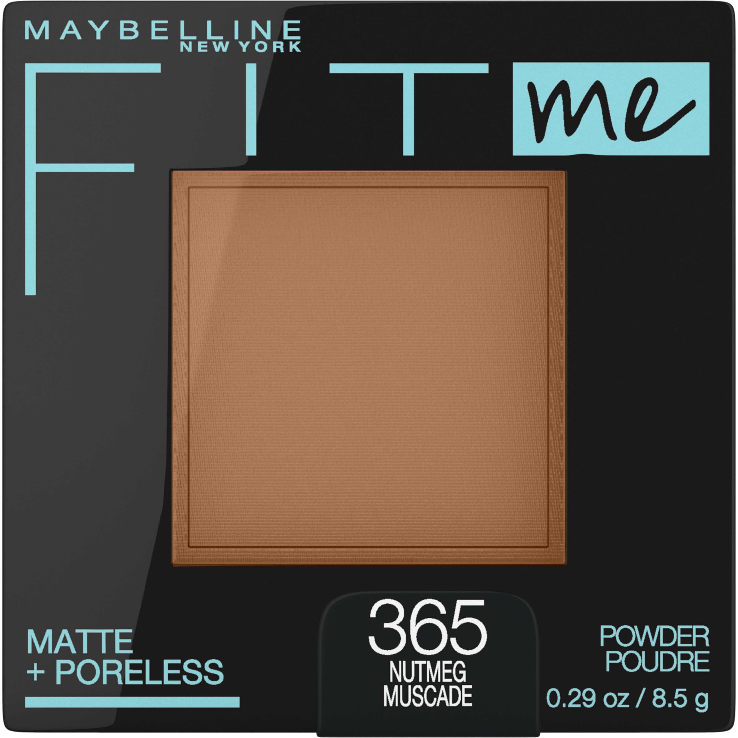 Polvo Facial Maybelline Fit Me Matte + Poreless Nuez Moscada  1 Unidad - Venta Internacional.