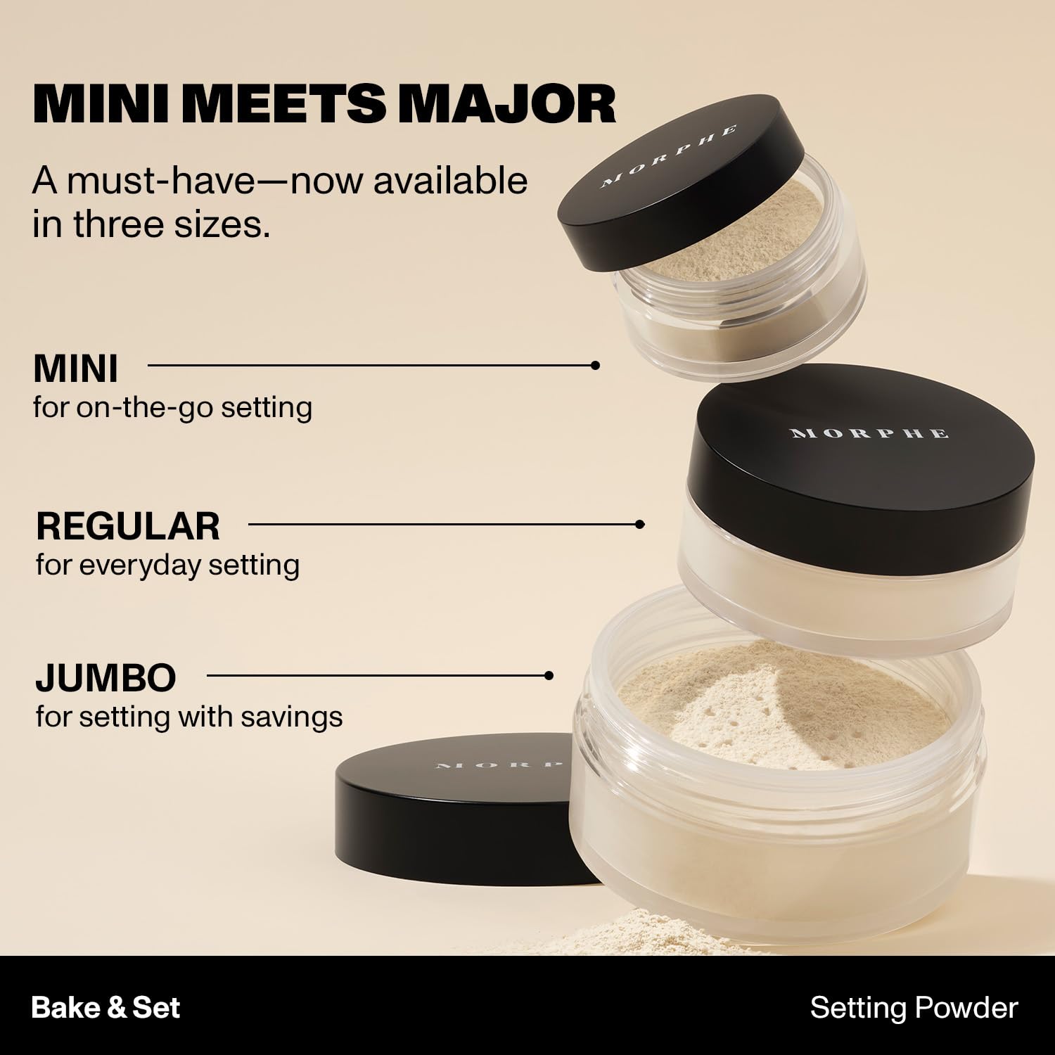Foto 6 | Polvo Fijador Morphe Bake & Set Translúcido  18 Ml - Venta Internacional.