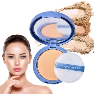 Foto 1 | Polvo Compacto Matificador Fijador Base Maquillaje Natural (tono 1)