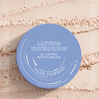 Foto 5 | Polvo Compacto Matificador Fijador Base Maquillaje Natural (tono 1)
