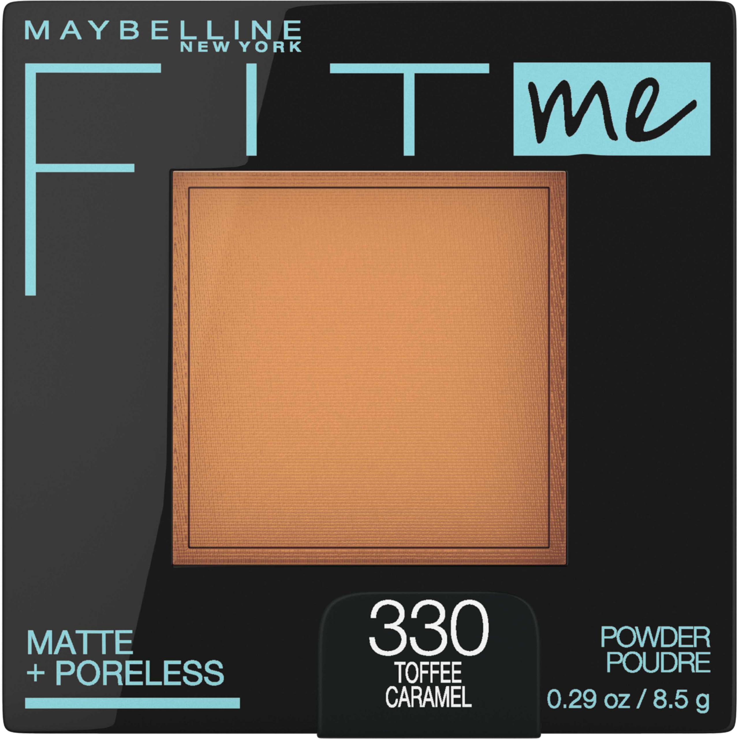Polvo Facial Maybelline Fit Me Matte + Poreless Toffee  1 Unidad - Venta Internacional.