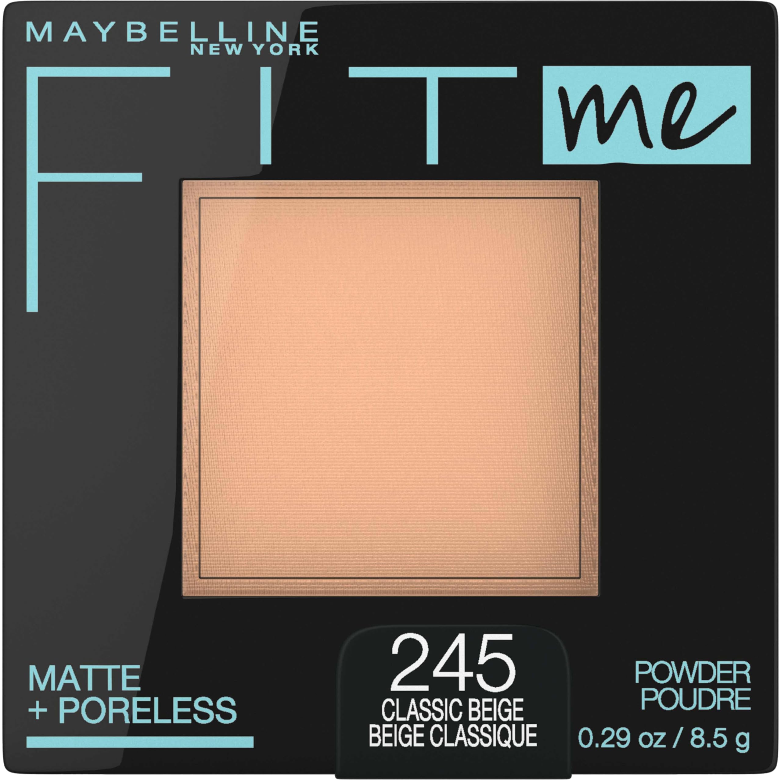 Polvo Facial Maybelline Fit Me Matte + Poreless Classic Beige - Venta Internacional.