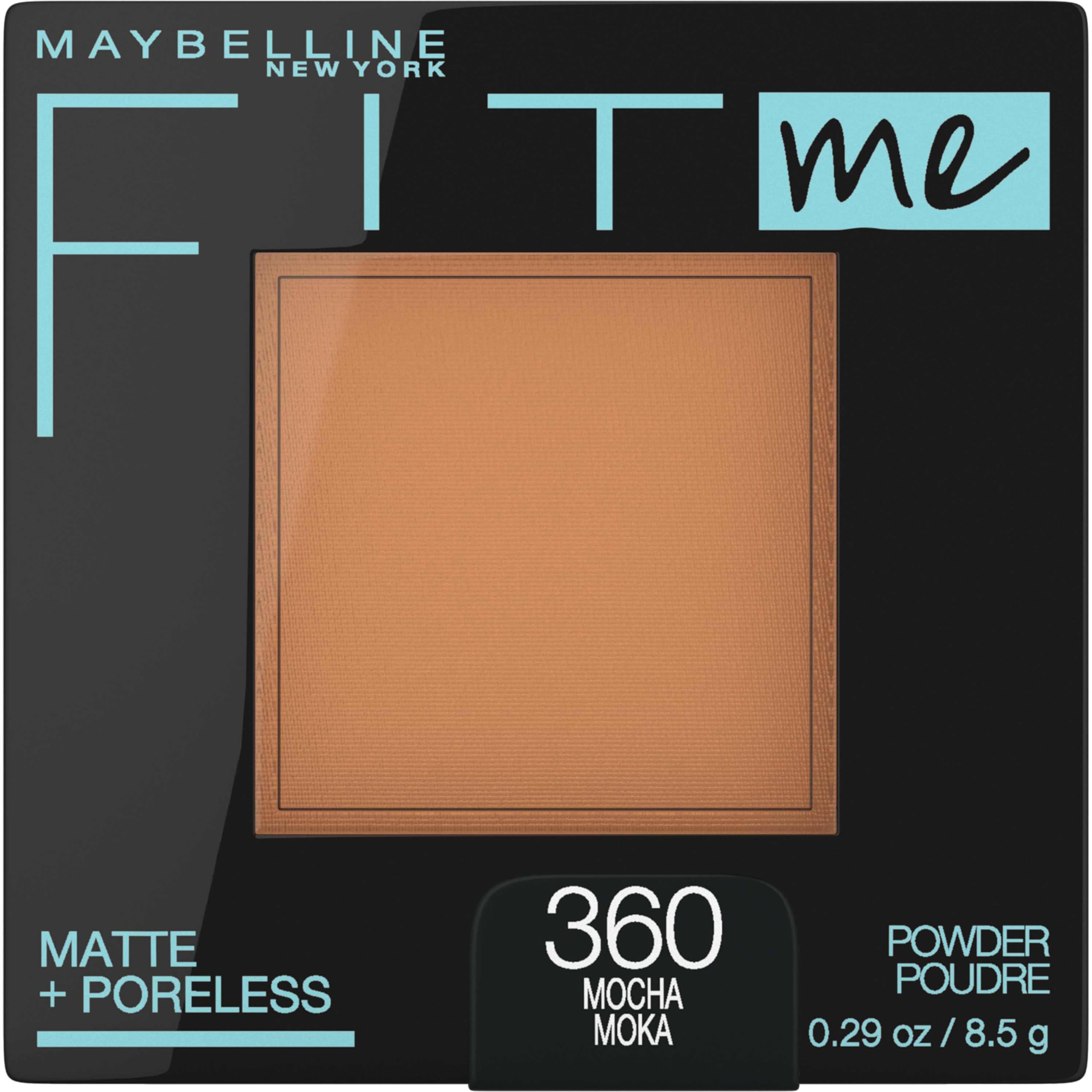 Polvo Facial Maybelline Fit Me Matte + Poreless Moca  1 Unidad - Venta Internacional.