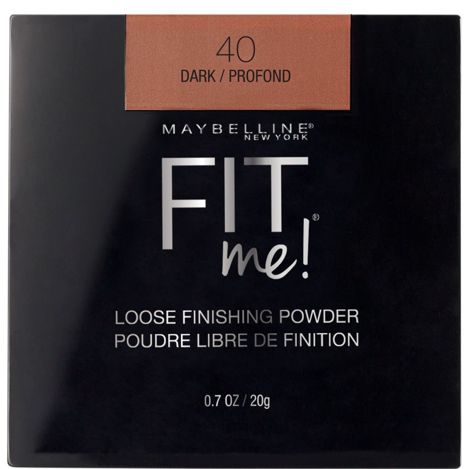Polvo Fijador Maybelline Fit Me Loose Dark  1 Unidad - Venta Internacional.