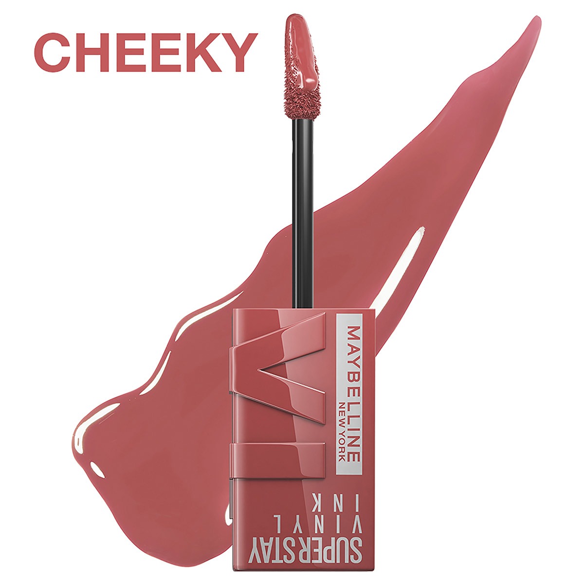 Foto 3 | Labial Maybelline Superstay Vinyl Ink Red Cheeky 35