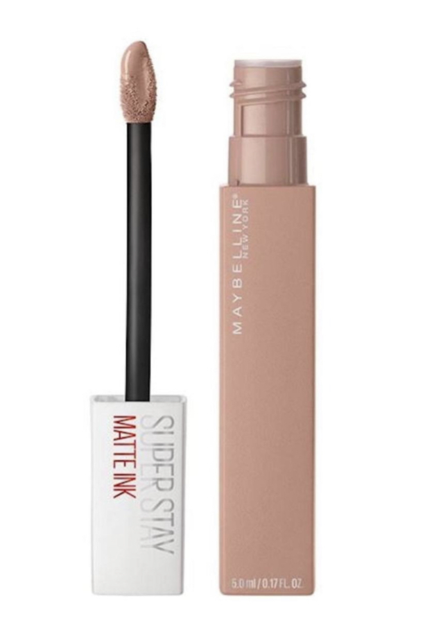 Labial Maybelline Matte Ink Un-nude Superstay Color Driver Funbu