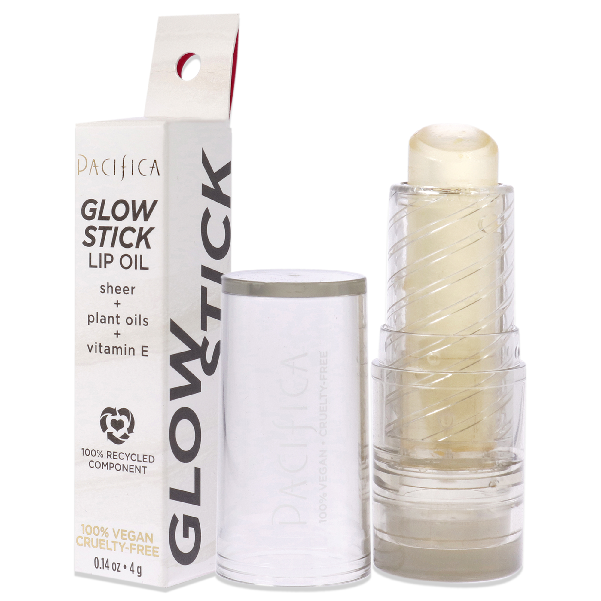 Foto 5 pulgar | Aceite Labial Glow Stick - Clear Sheer Pacífica Transparente