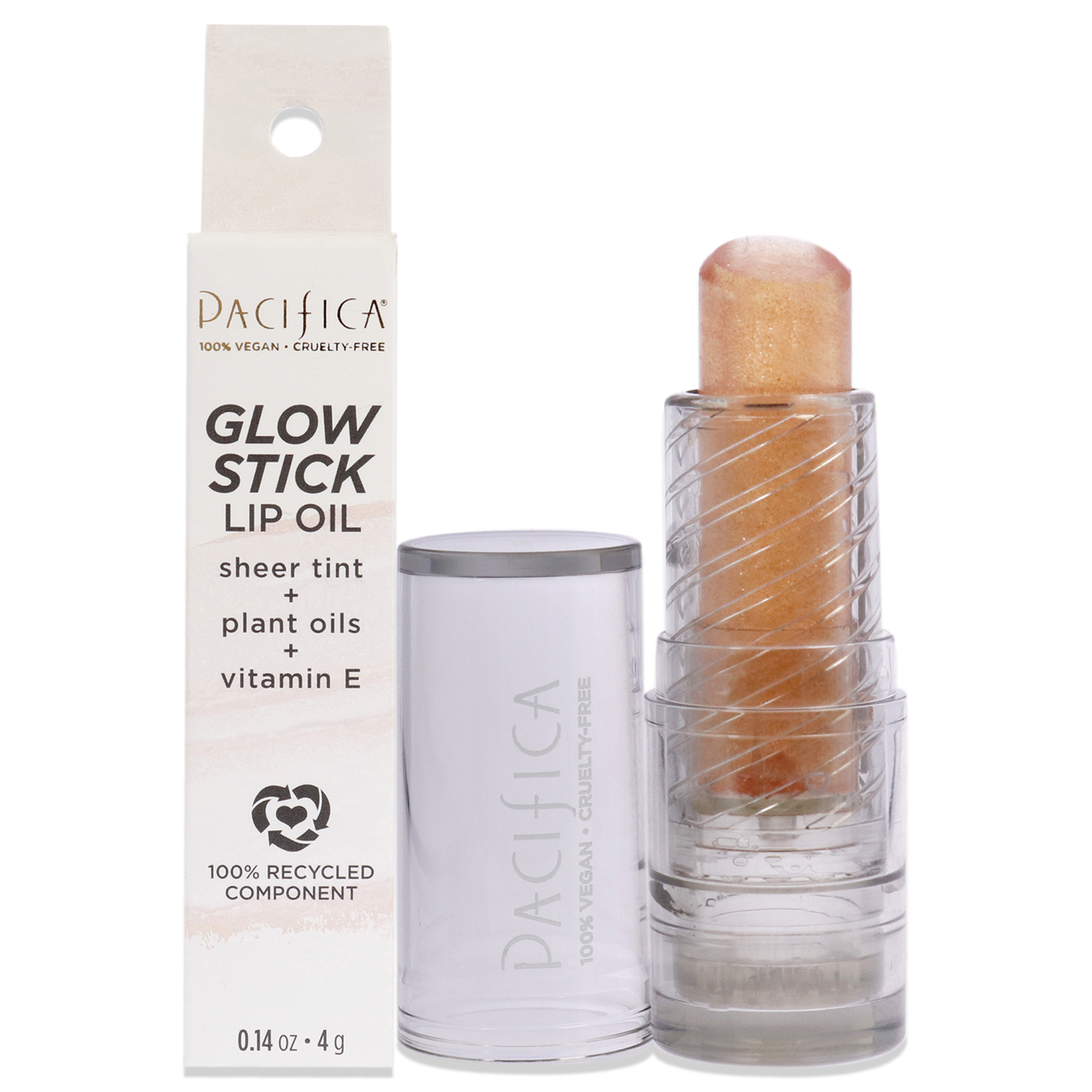 Aceite Labial Glow Stick - Pink Sheer Pacífica Rosa