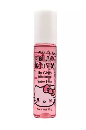 Foto 2 pulgar | Lip Gloss Hello Kitty Fresa