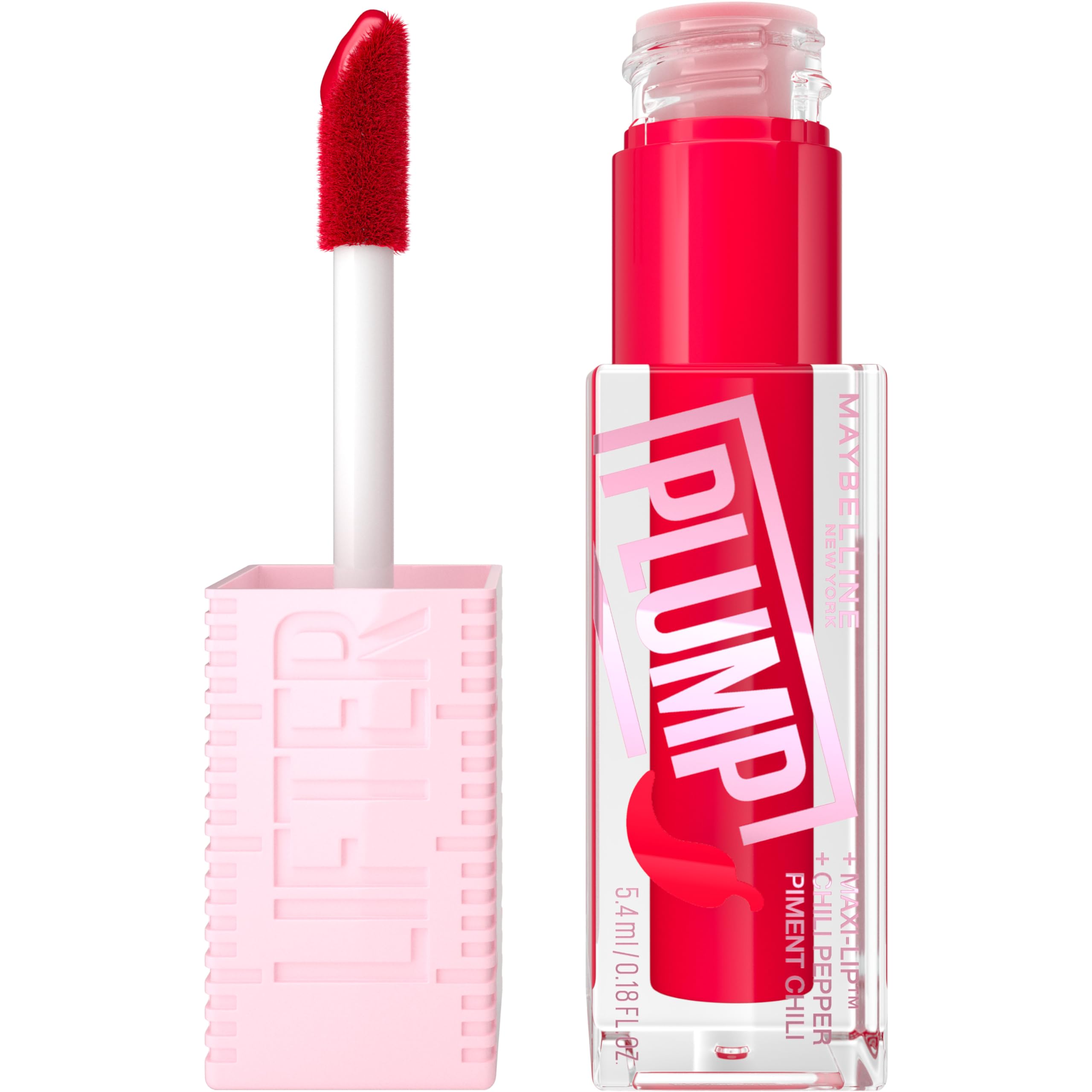 Foto 2 pulgar | Venta Internacional - Brillo De Labios Maybelline Lifter Gloss Lifter Plump Red Flag