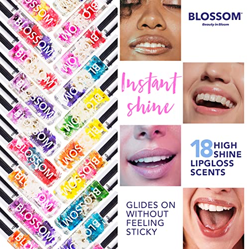 Foto 5 pulgar | Venta Internacional - Brillo De Labios En Rollo Con Aroma A Flor, Impregnado De Fl