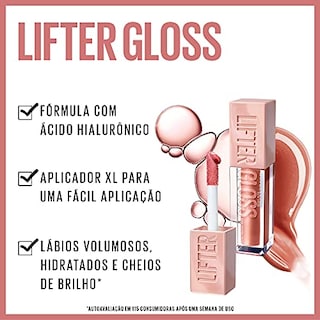 Foto 3 | Venta Internacional - Brillo Labial Hidratante Maybelline Lifter Con Ácido Hialuró