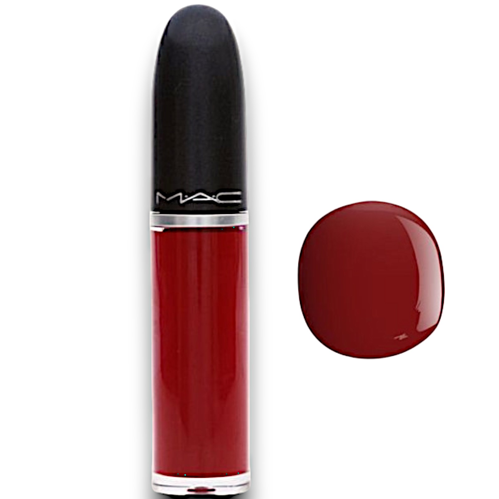 Labial Liquido Gloss Mate Mac  Tono Dance White Me De 5 Ml