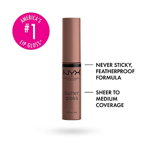 Foto 2 | Nyx Professional Makeup Mantequilla Brillante Con Azúcar Mor - Venta Internacional.