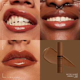 Foto 3 | Nyx Professional Makeup Mantequilla Brillante Con Azúcar Mor - Venta Internacional.