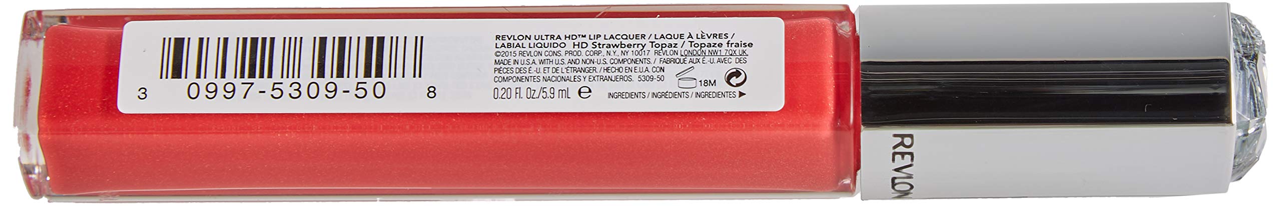 Foto 4 pulgar | Labial Revlon Ultra Hd Strawberry Topaz #535 - Venta Internacional