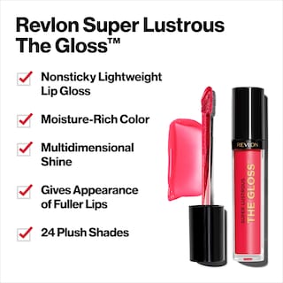 Foto 3 | Brillo de Labios Revlon Super Lustrous Glazing Lila - Venta Internacional
