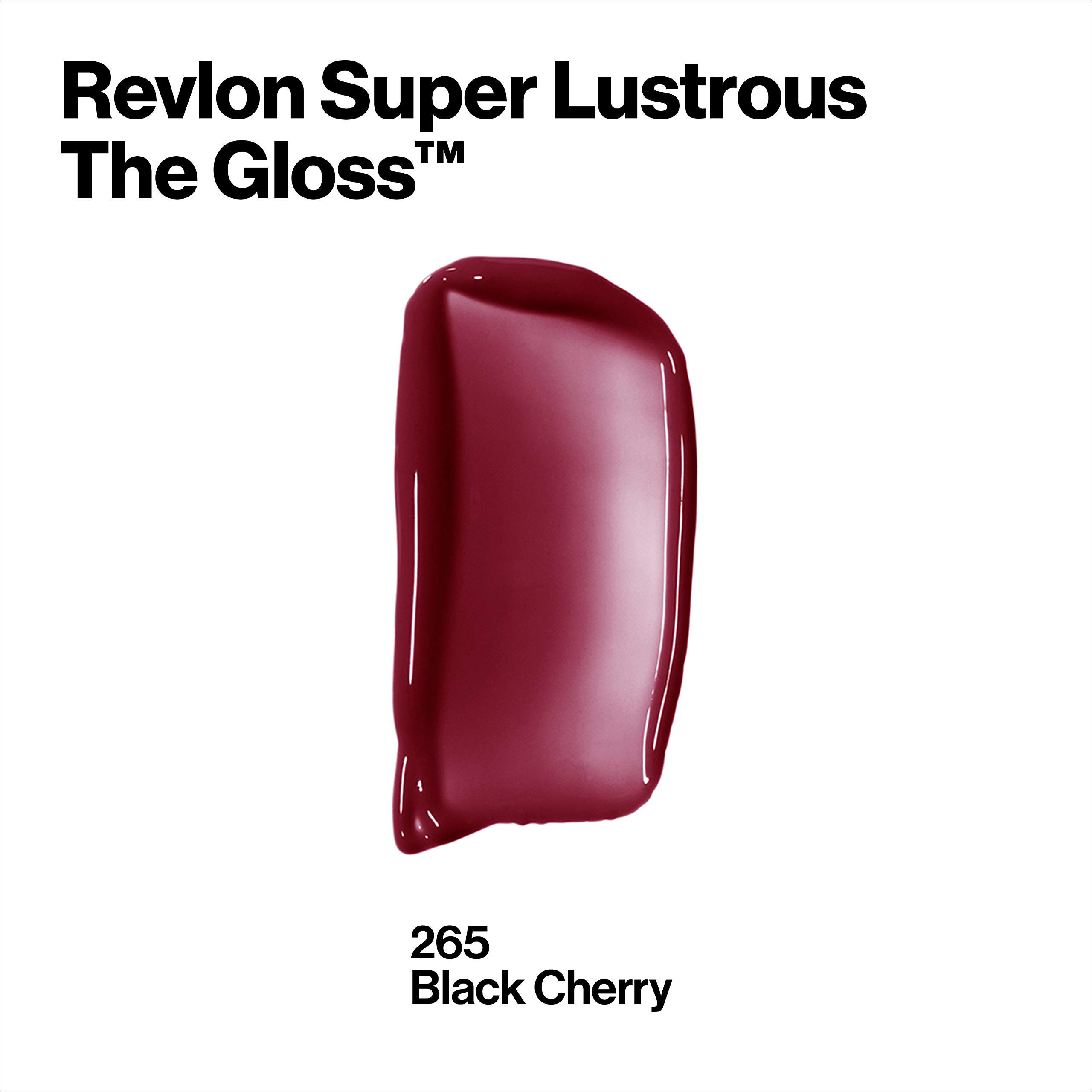 Foto 3 pulgar | Brillo De Labios Revlon Super Lustrous The Gloss 265 Black Cherry - Venta Internacional.