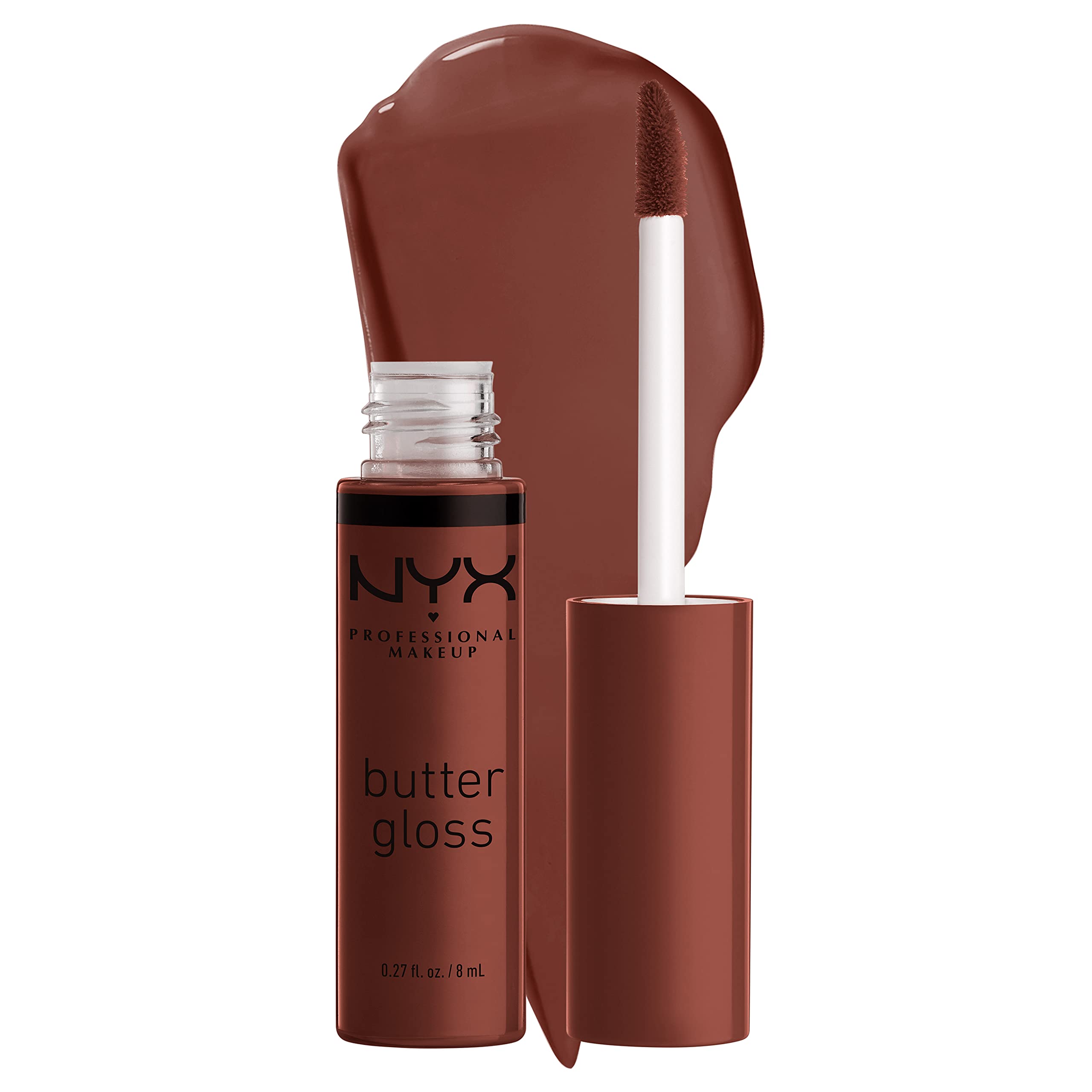 Foto 2 pulgar | Brillo de Labios Nyx Professional Makeup Butter Gloss Brown Sugar - Venta Internacional