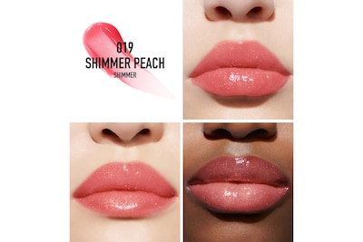 Foto 2 | Labial Líquido Dior 019 Shimmer Peach-Venta Internacional