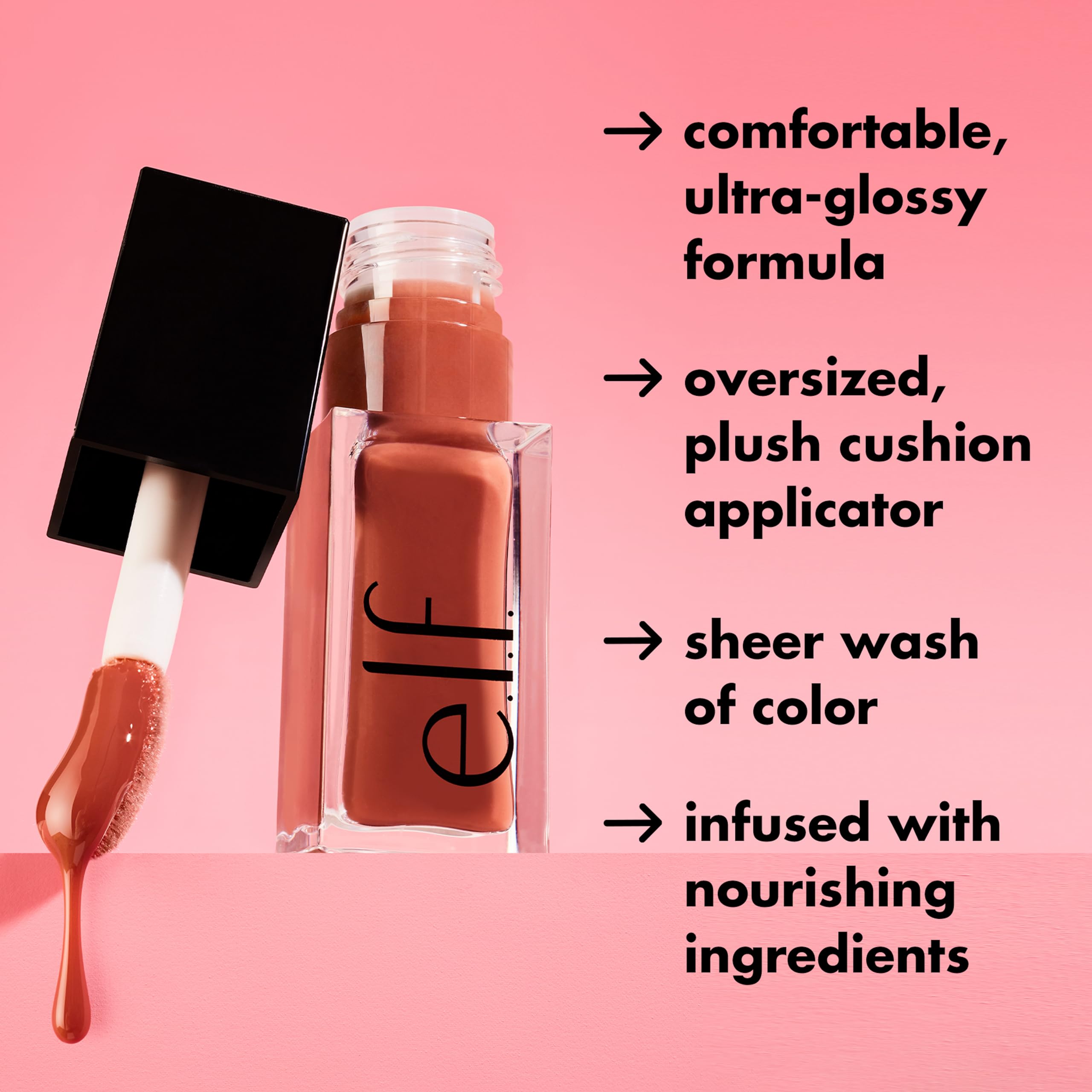 Foto 5 pulgar | Aceite Labial E.l.f. Glow Reviver Nutritivo con Cuarzo Rosa Teñido - Venta Internacional
