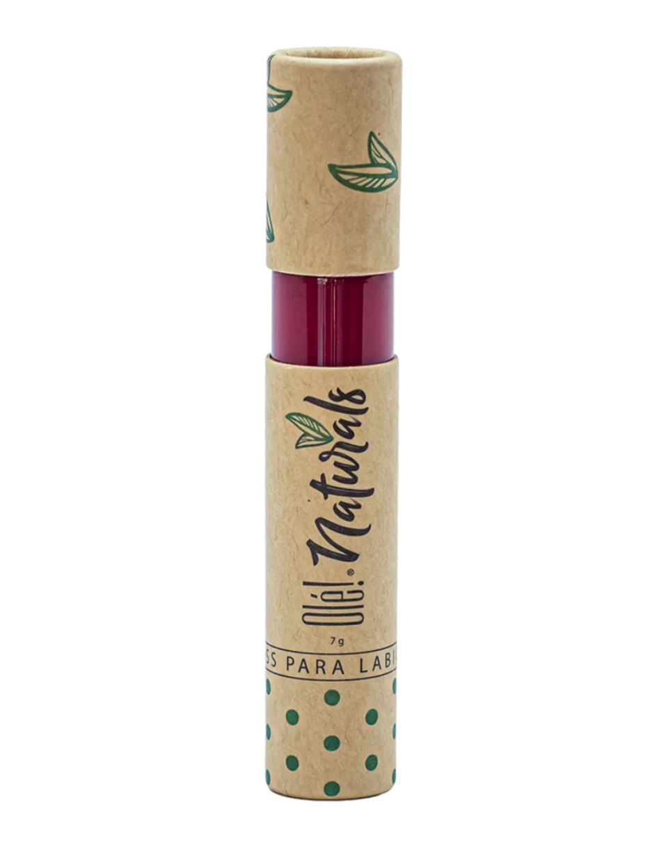 Foto 2 pulgar | Lip Gloss Extrabrillo Olé! Naturals Malva