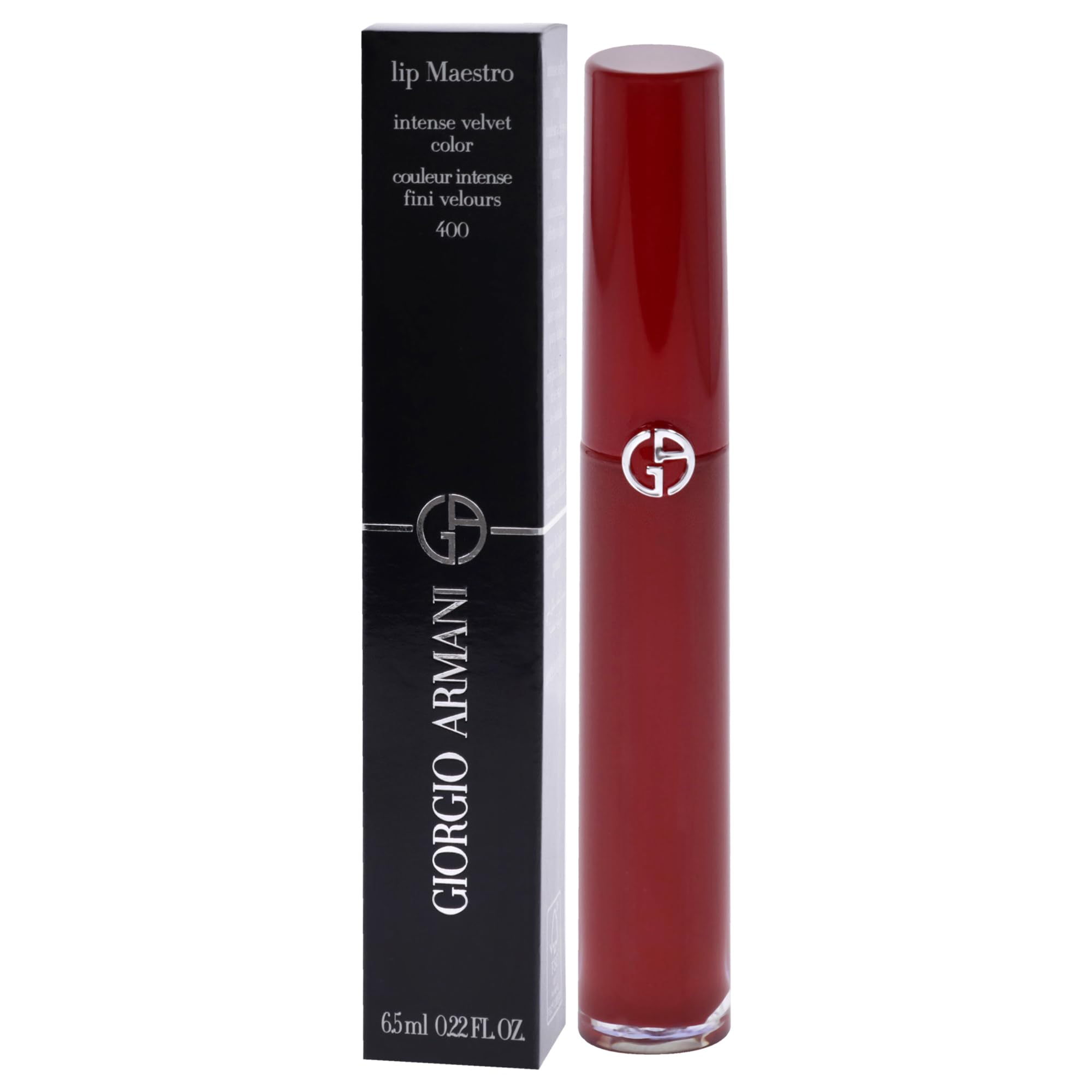 Foto 5 pulgar | Barra De Labios Giorgio Armani Lip Maestro Intense Velvet 400 Red - Venta Internacional.