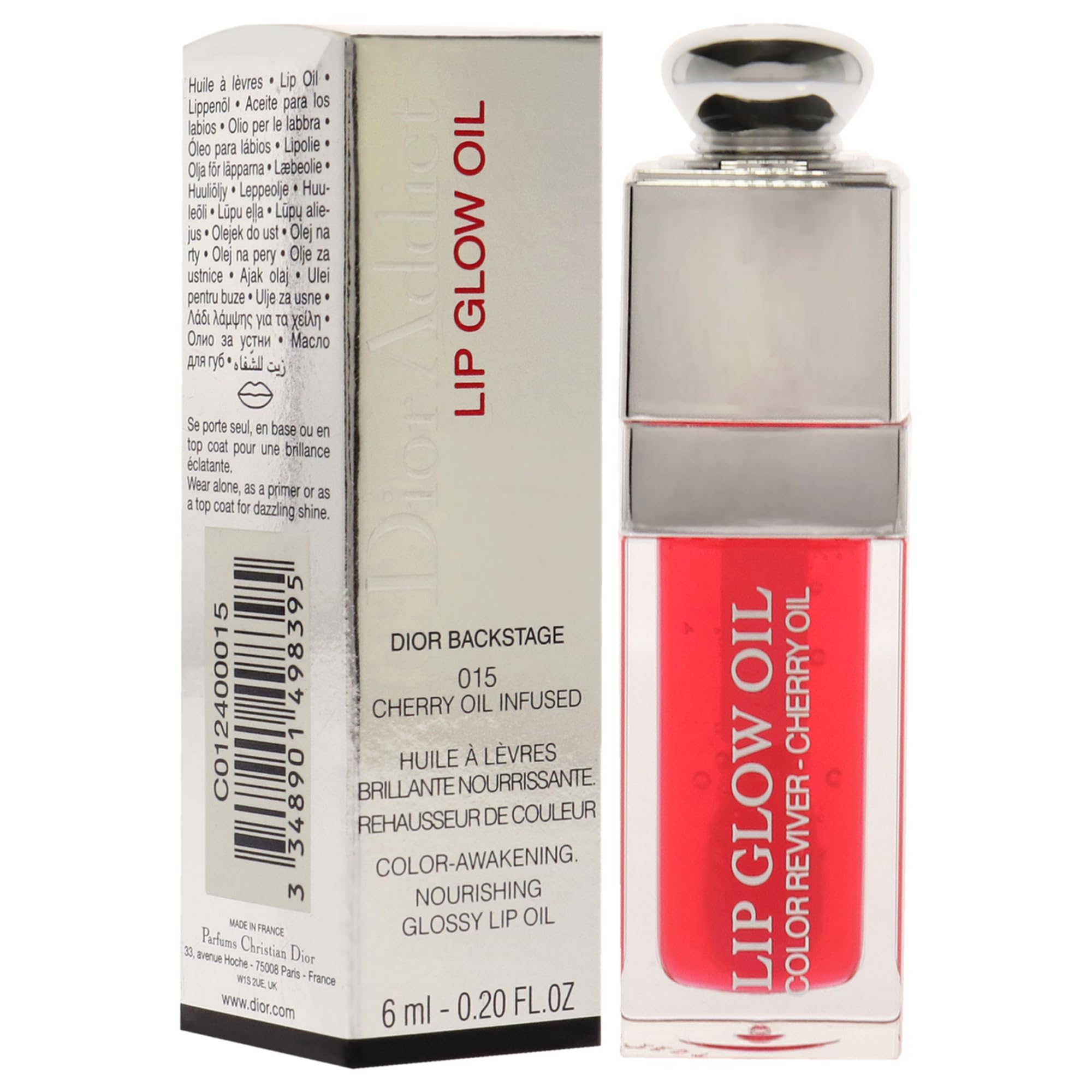 Foto 4 pulgar | Aceite Labial Dior Dior Addict Lip Glow Oil 015 Cherry Para Mujer - Venta Internacional.