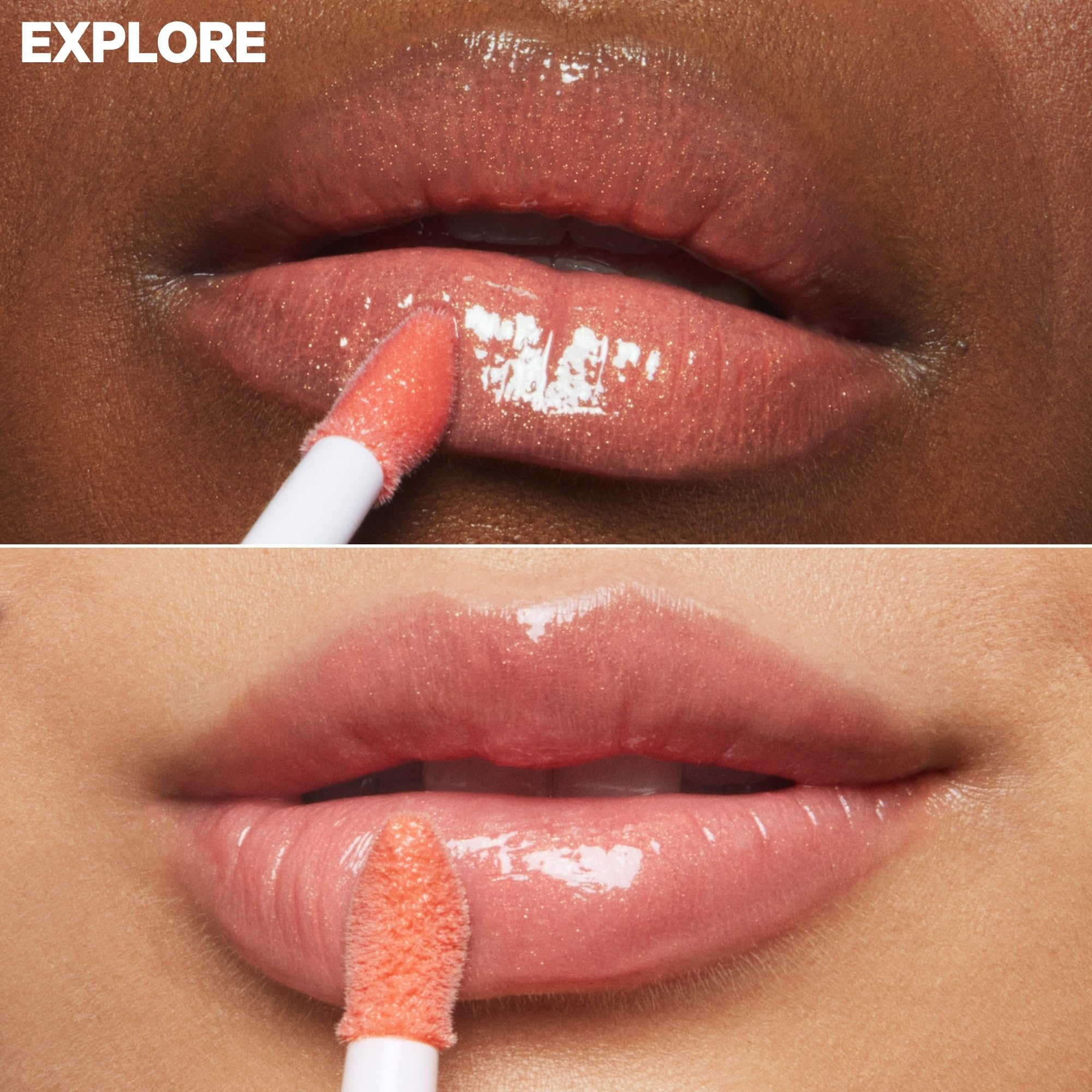 Foto 5 | Aceite De Labios, Brillo Y Maquillaje Con Leche Odyssey Explore Coral Shimmer - Venta Internacional.