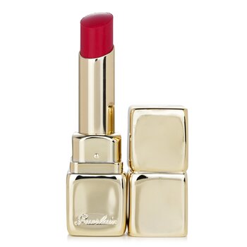 Lápiz Labial Guerlain Kisskiss Shine Bloom #409 Fuchsia Flush - Venta Internacional.