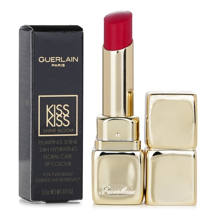 Foto 2 | Lápiz Labial Guerlain Kisskiss Shine Bloom #409 Fuchsia Flush - Venta Internacional.