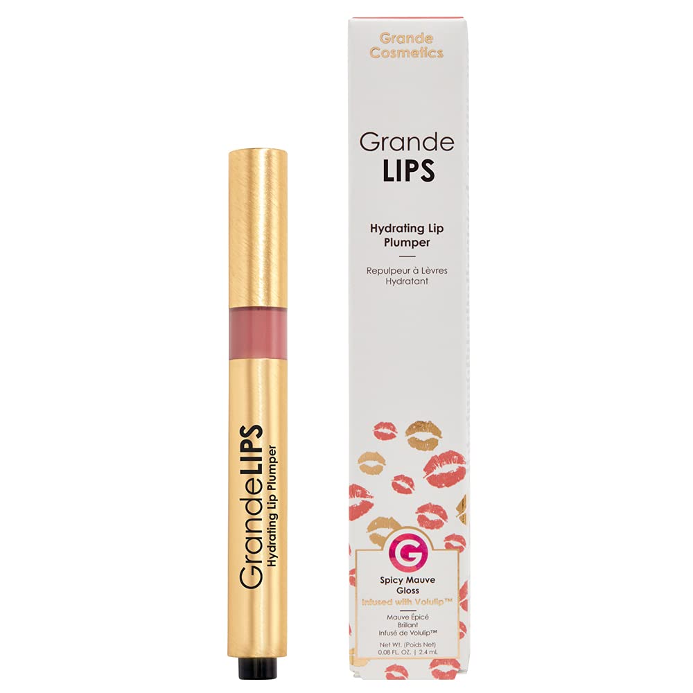 Foto 3 pulgar | Brillo Voluminizador De Labios Grande Cosmetics Grandelips Spicy Mauve - Venta Internacional.