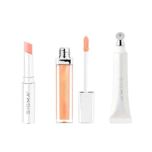 Foto 3 | Máscara De Labios Acondicionadora, Brillo Y Bálsamo Lip Care Trio Sigma Beauty - Venta Internacional.