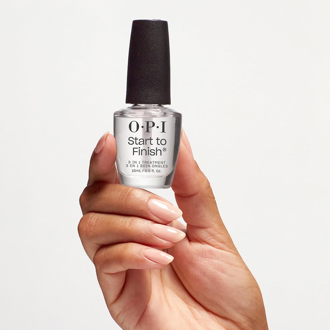 Foto 3 pulgar | Tratamiento De Uñas Opi Start To Finish Base Top Coat 3 En 1, 15 Ml - Venta Internacional.