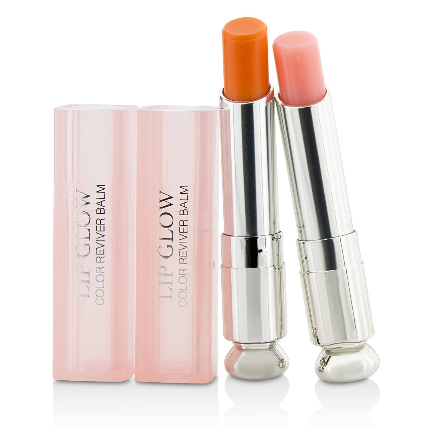 Foto 4 pulgar | Set De Brillo Labial Dior Addict Duo No. 001 Pink + No. 004 Coral - Venta Internacional.