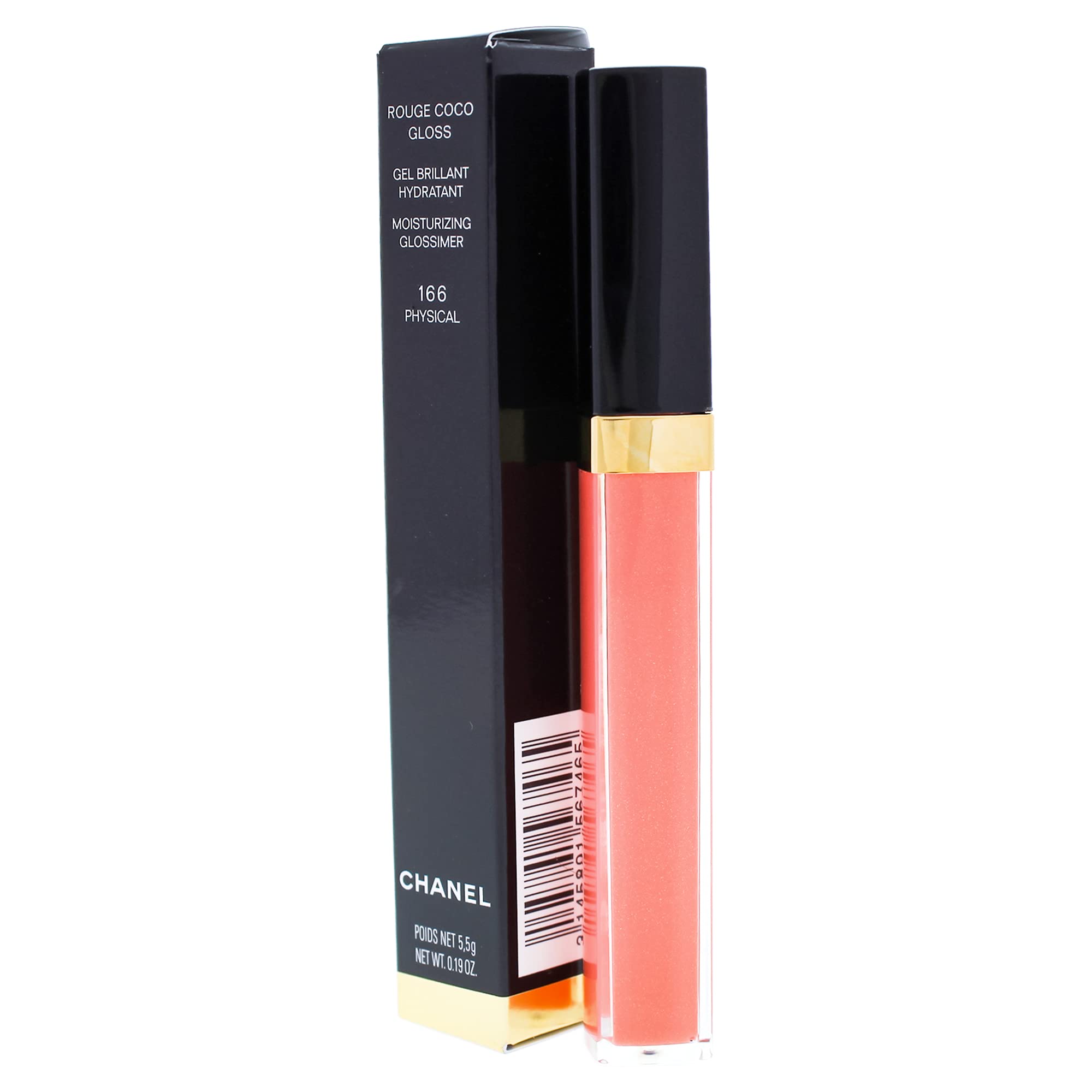 Foto 4 pulgar | Brillo De Labios Chanel Rouge Coco Gloss Moisturizing Glossimer #166 - Venta Internacional.