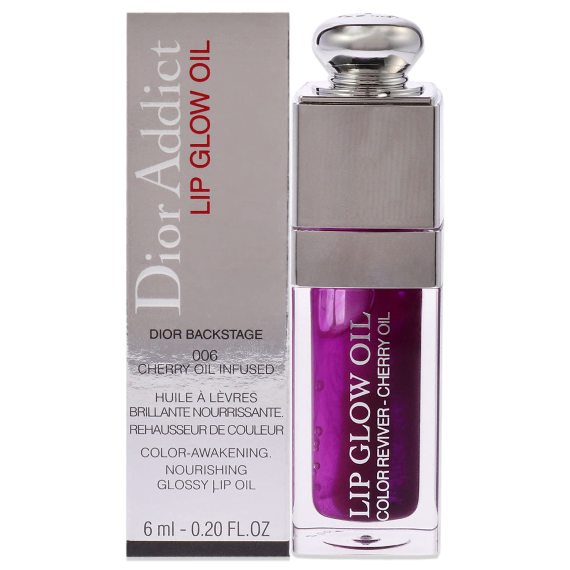 Foto 2 pulgar | Aceite Labial Dior Dior Addict Lip Glow Oil 006 Berry Para Mujer, 6 Ml - Venta Internacional.