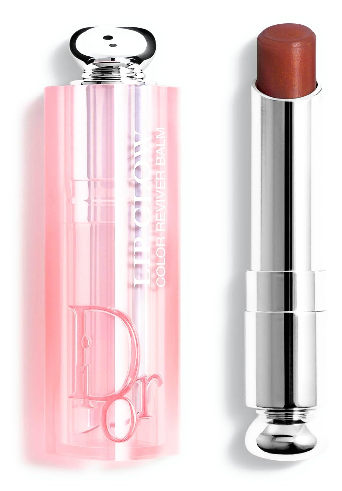 Bálsamo Labial Dior Addict Lip Glow 057 Shimmer Cinnamon - Venta Internacional.