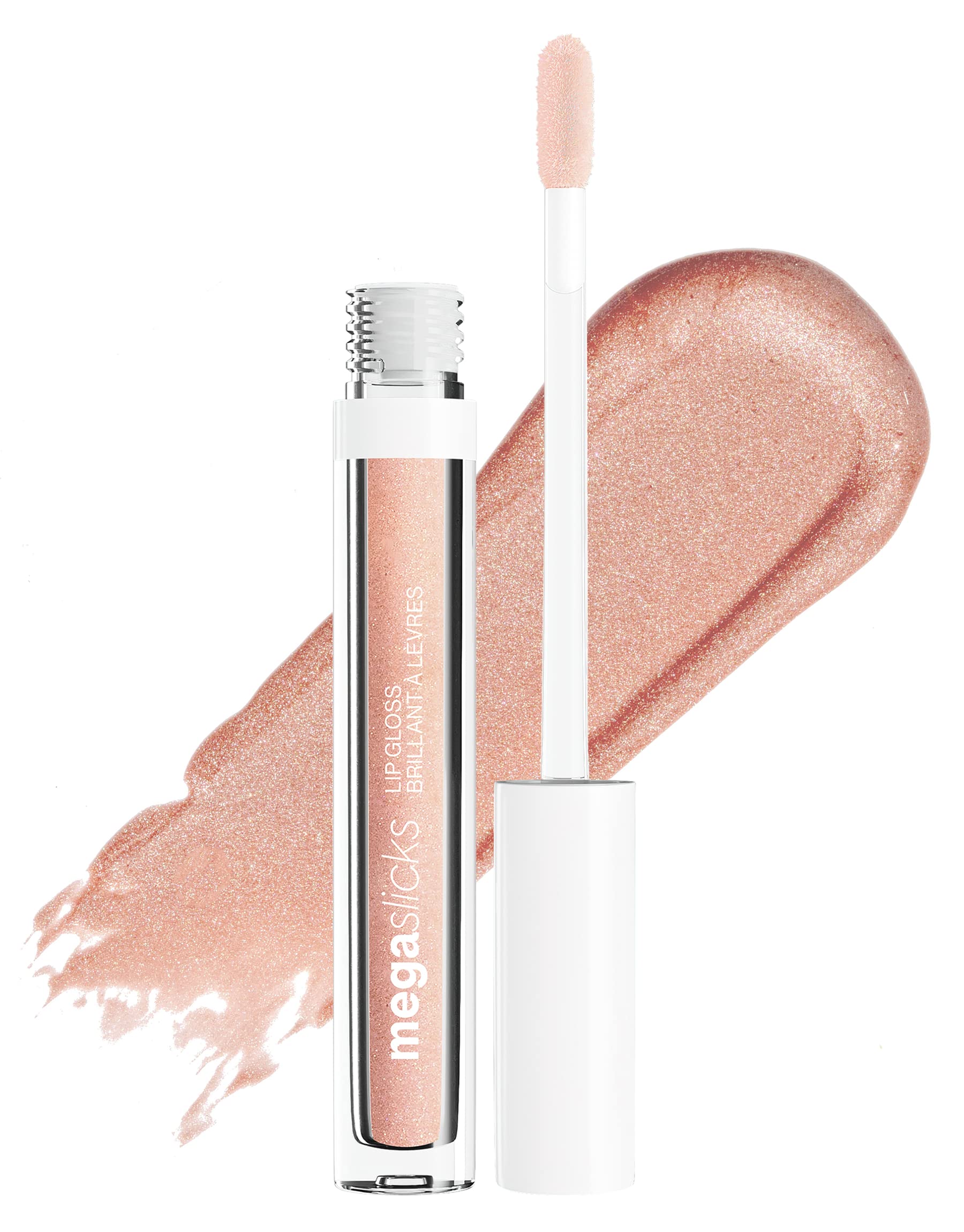 Foto 2 pulgar | Brillo De Labios Wet N Wild Megaslicks Ultra-brillante Champagne Please - Venta Internacional.