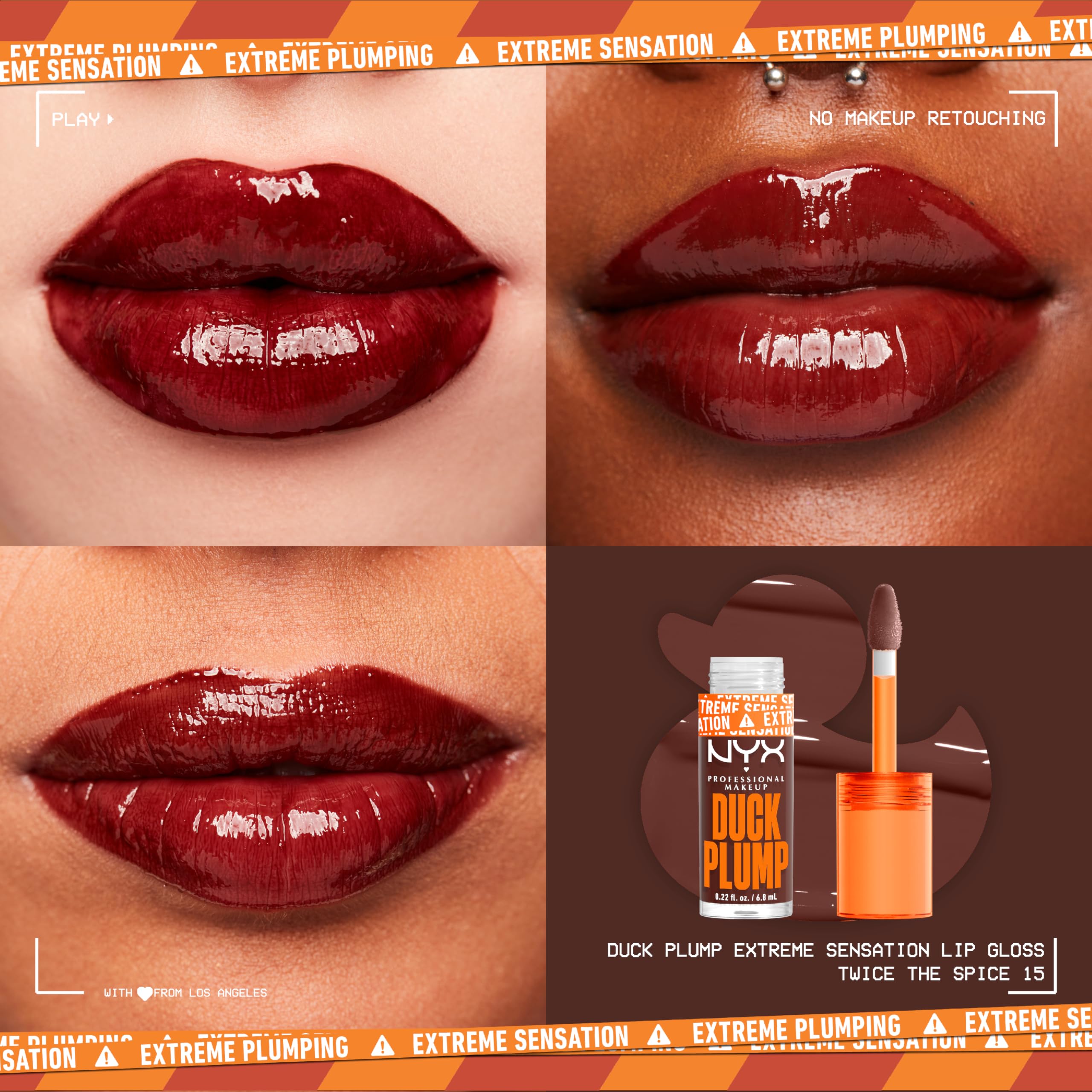 Foto 4 pulgar | Brillo De Labios Nyx Professional Makeup Duck High Pigment - Venta Internacional.