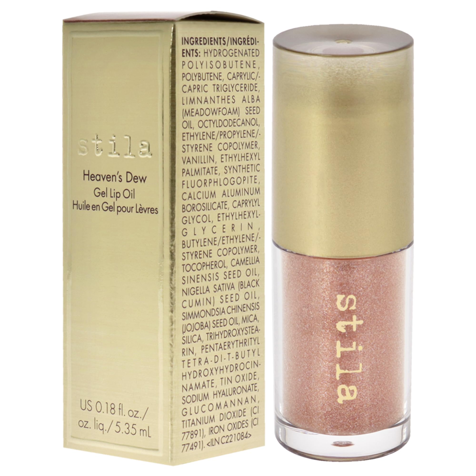 Foto 5 pulgar | Aceite Labial Stila Heaven's Dew En Gel Hidratante Con Jojoba, 4 Ml - Venta Internacional.