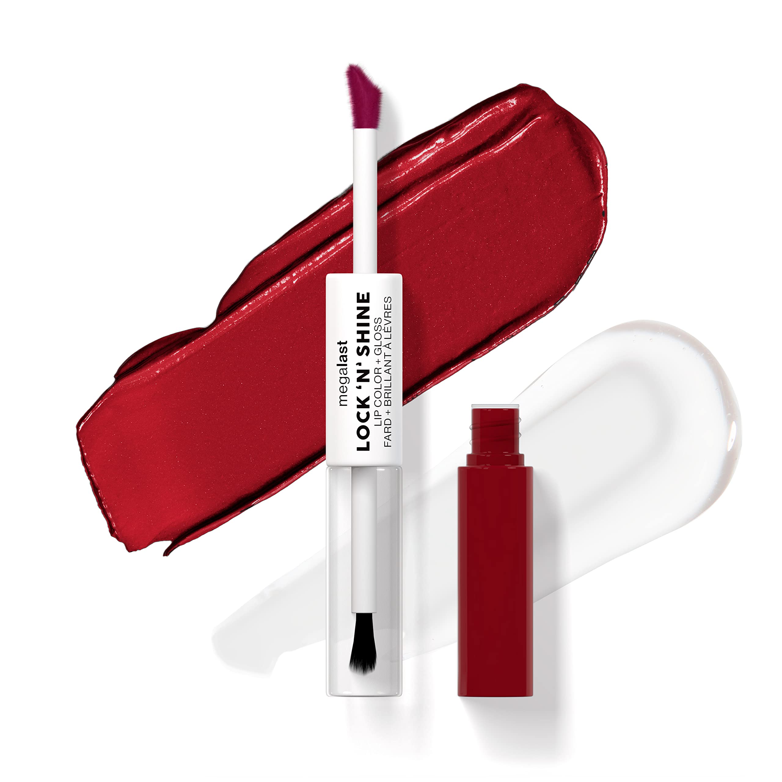 Lápiz Labial Húmedo Y Salvaje Megalast Lock 'n' Shine Red-y For Me - Venta Internacional.