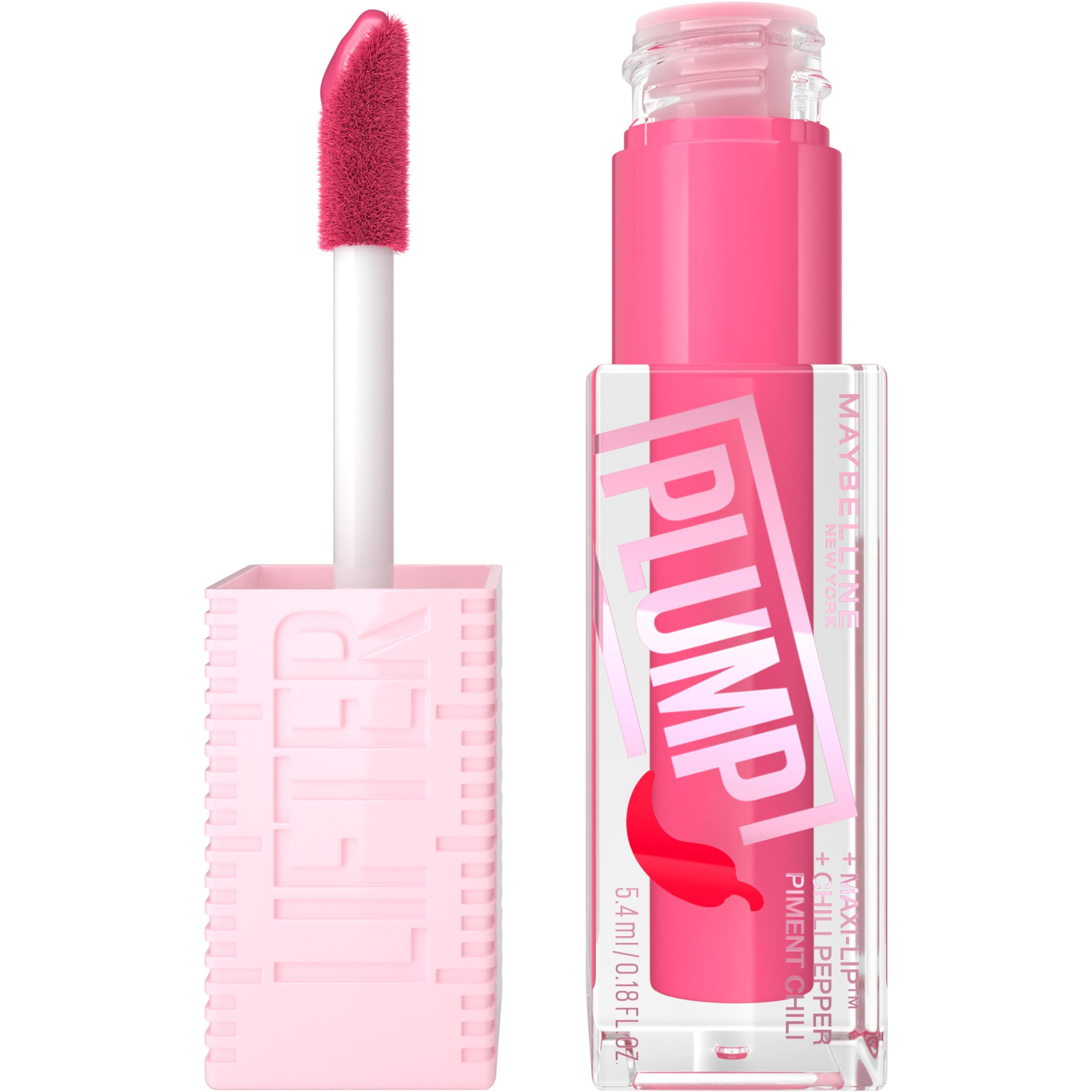 Foto 2 pulgar | Brillo De Labios Maybelline Lifter Gloss Lifter Plump Pink Sting - Venta Internacional.