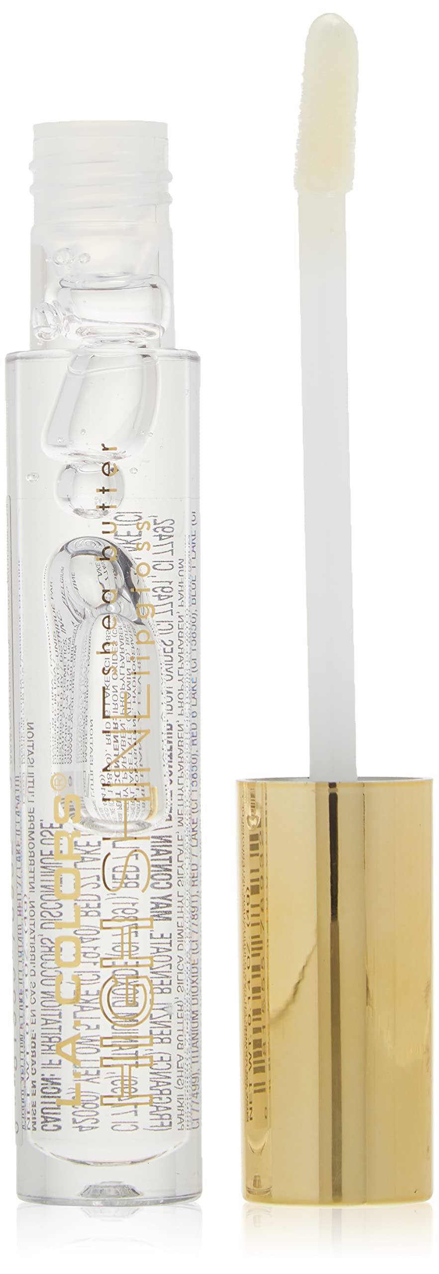 Brillo De Labios L.a. Colors High Shine Clear Clg932 Con Manteca De Karité - Venta Internacional.