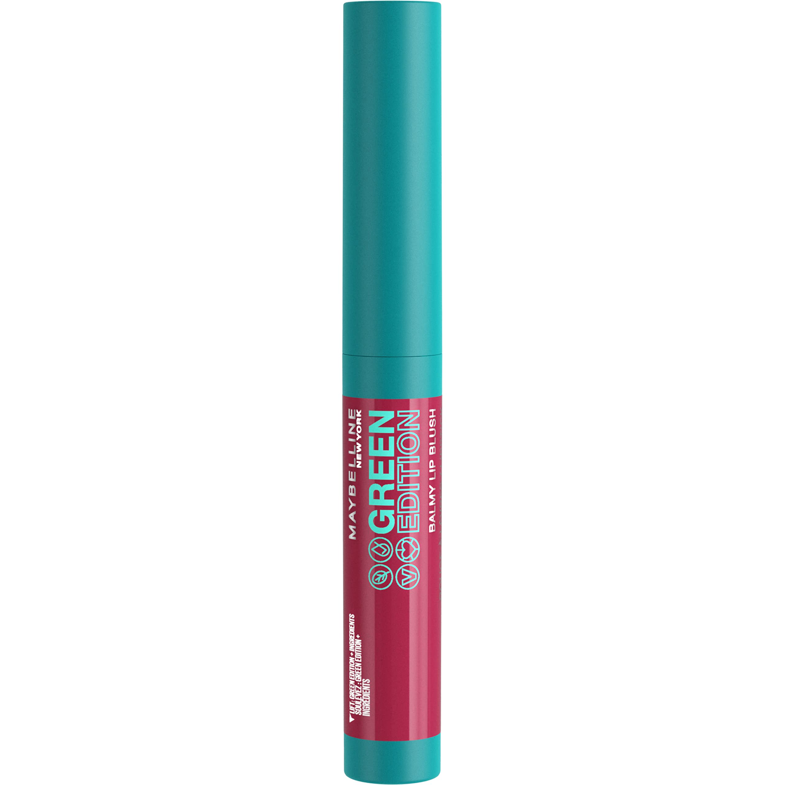 Foto 3 pulgar | Colorete De Labios Maybelline Green Edition Balmy Midnight Purple - Venta Internacional.