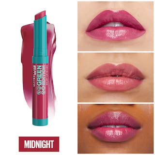Foto 3 | Colorete De Labios Maybelline Green Edition Balmy Midnight Purple - Venta Internacional.