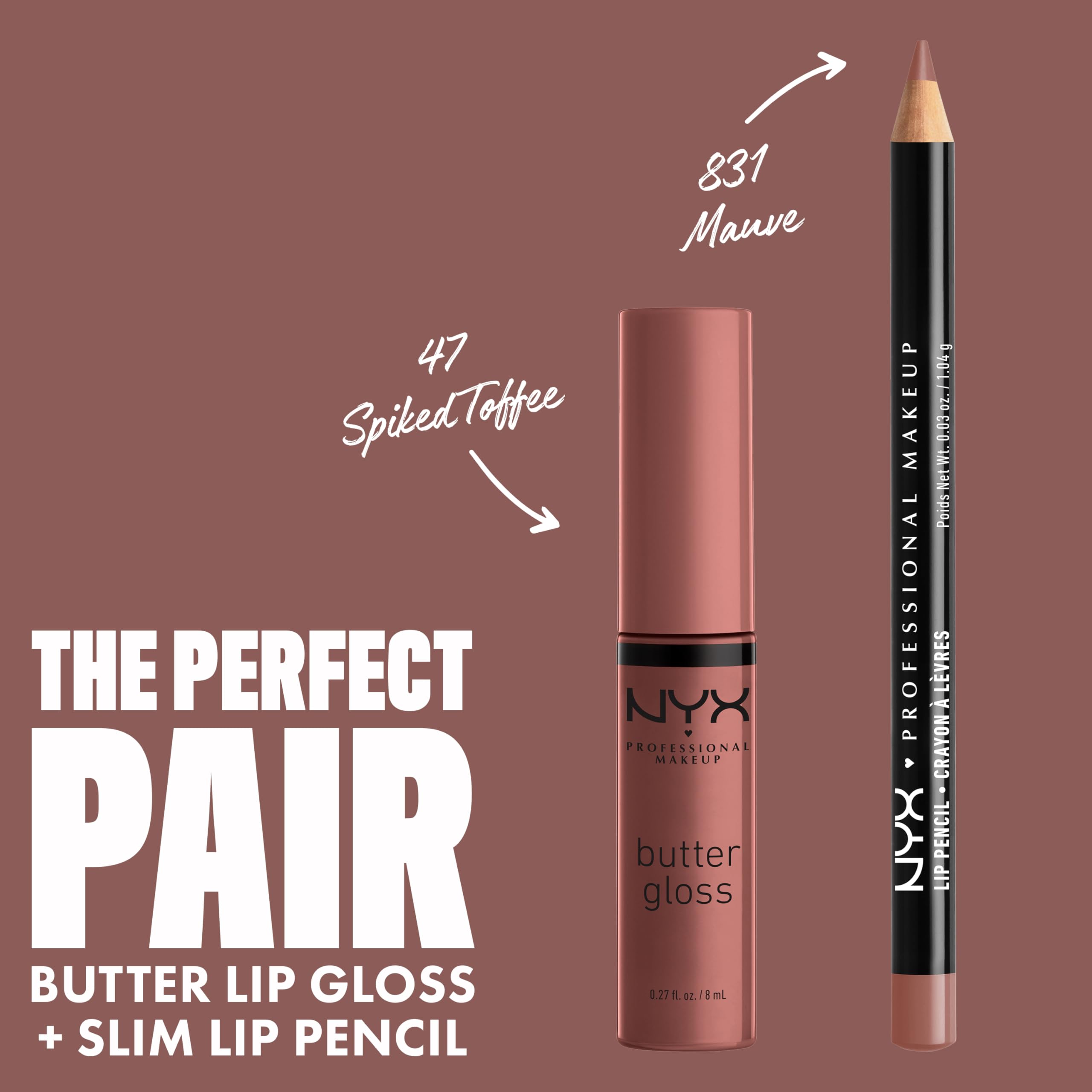 Foto 5 pulgar | Brillo De Labios Nyx Professional Makeup Butter Gloss Brown Sugar - Venta Internacional.