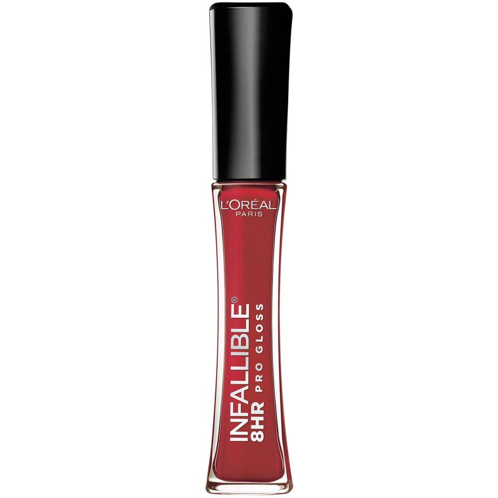 Brillo De Labios L'oréal Paris Infallible 8 Hour Rebel Red 15 Ml - Venta Internacional.