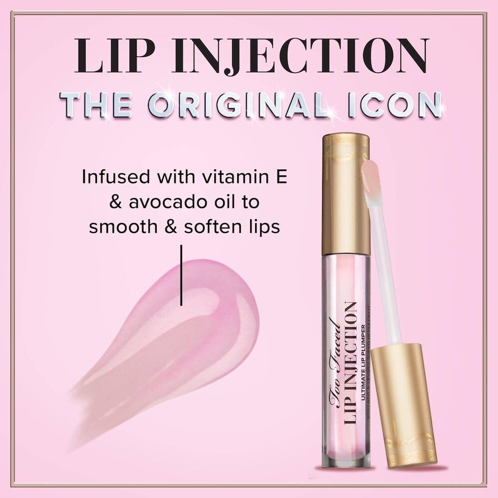 Foto 4 pulgar | Brillo Labial Too Face Lip Inyection Inyection Con Vitamina E - Venta Internacional.