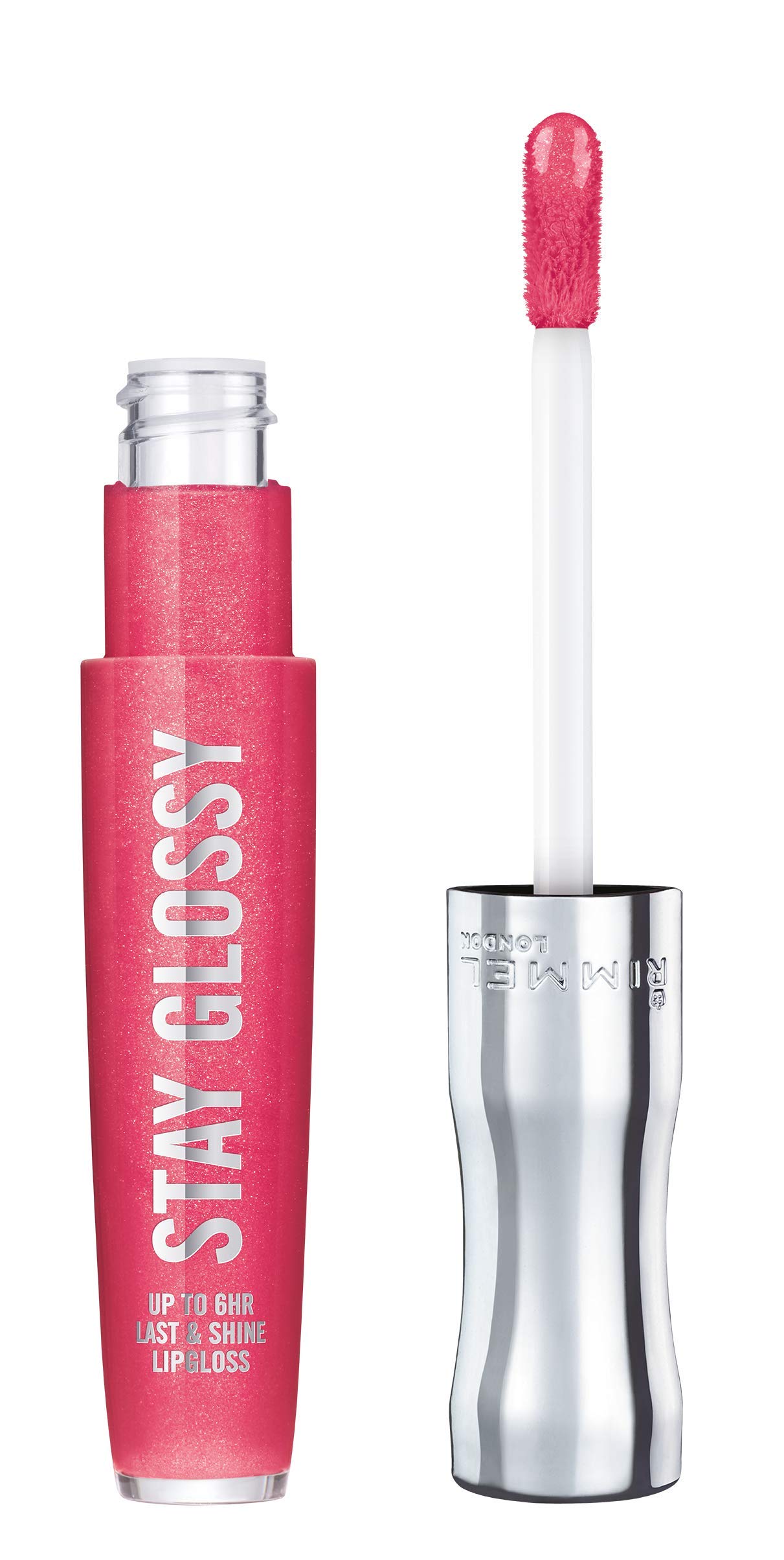 Foto 2 pulgar | Brillo De Labios Rimmel Stay Glossy 300 Ready To Flamingle, 5 Ml - Venta Internacional.